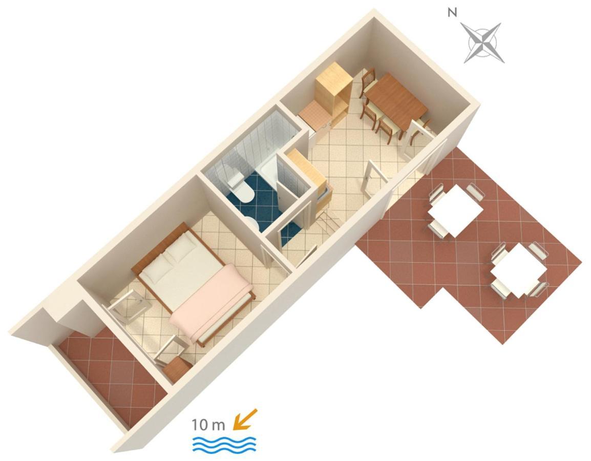 Apartment Pokrivenik 5231B Gdinj Dış mekan fotoğraf